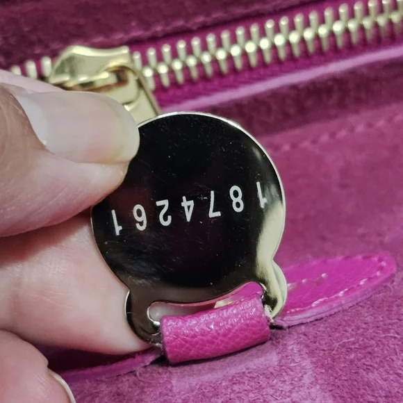 Mulberry Bayswater Hot Pink Leather Top-Handle Satchel - Picture 11 of 16